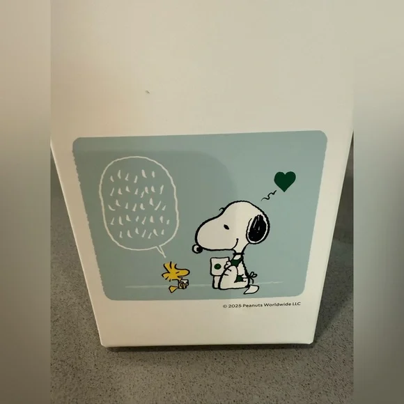 Starbucks Peanuts Snoopy Joe Cool Limited Edition 24oz Insulated Cup Mug New - Picture 5 of 6